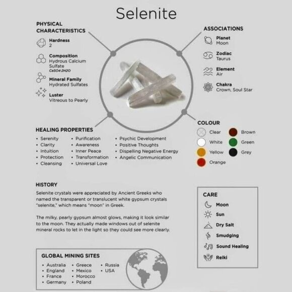 Selenite ✦ 14K Gold-Dipped Pendulum ✦ Crown Chakra Activation Spiritual Clarity - Picture 5 of 6